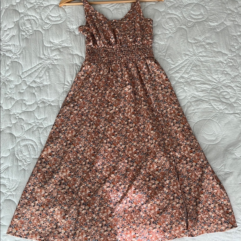 Floral Sleeveless Maxi Dress